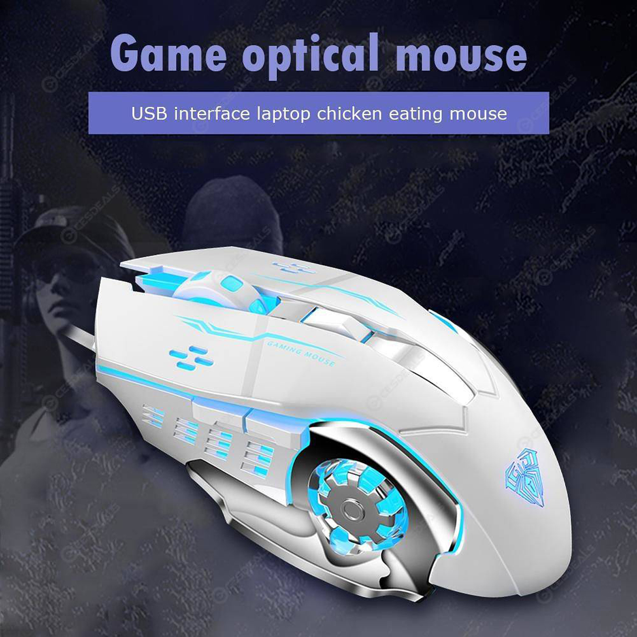 Aula USB Wired Gaming Mouse S20